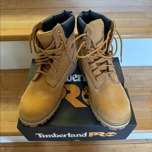 Timberland Pro steel toe waterproof work boots